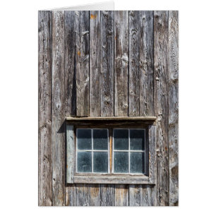 Barn Side With Window