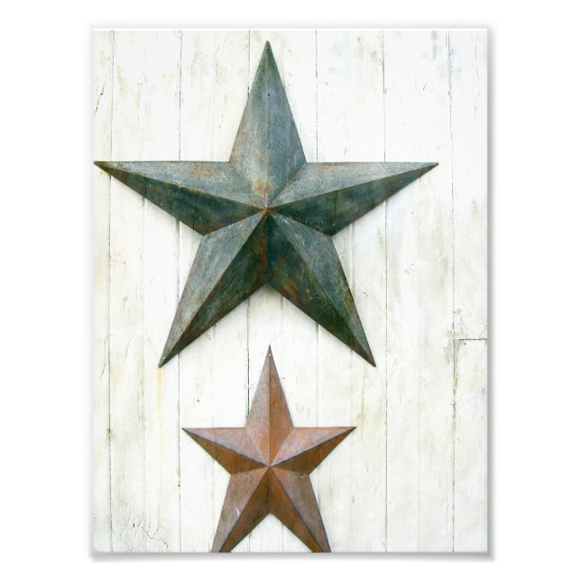 Barn Stars Photo Print (Front)