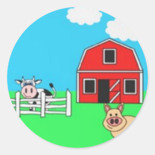 barn sticker