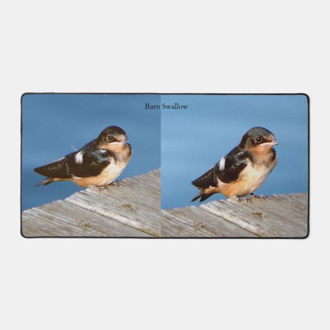 Barn Swallow desk mat (Front)