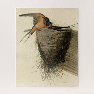 Barn Swallow from Audubon's Birds of America Jigsaw Puzzle