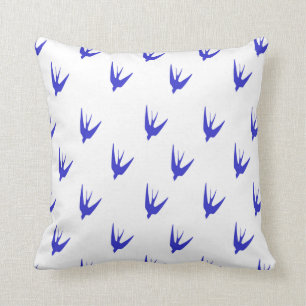 Barn Swallow Throw Pillow