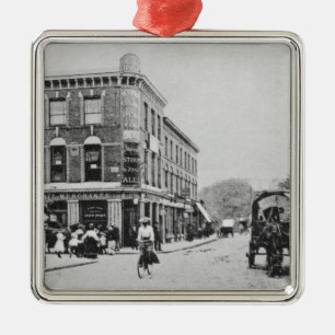 Barn Tavern, Highbury, c.1900 Metal Ornament
