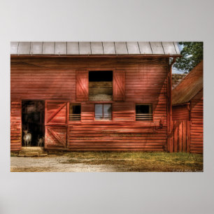 Barn - Visting the Farm Poster