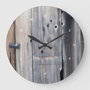 Barn Wood Clock Design