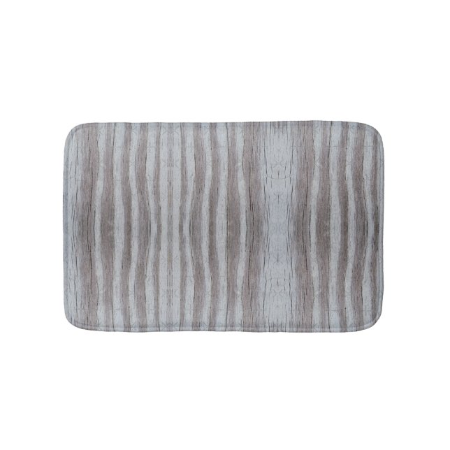  Barn Wood Grey Grey Black Vertical Striped Mat (Front)