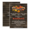 Barn wood Rustic Fall wedding invitations