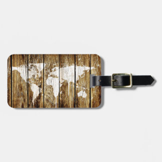barn world map 2 luggage tag