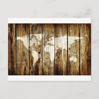 barn world map 2 postcard