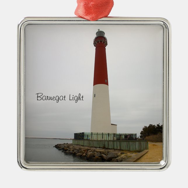 Barnegat Light Lighthouse Ornament (Front)