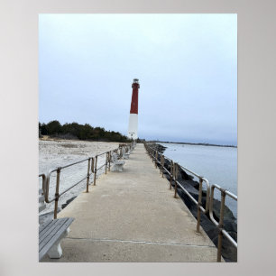 Barnegat Light Lighthouse Photo Poster 