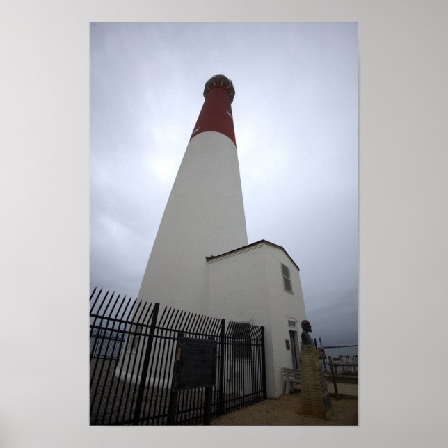 Barnegat Light Lighthouse Photo Poster (Devant)