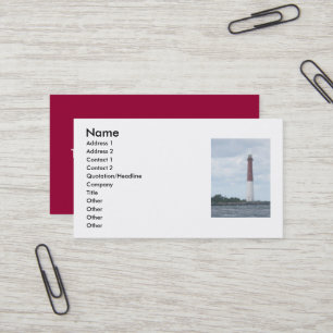 Barnegat Lighthouse Business Card