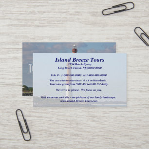 Barnegat Lighthouse Long Beach Island New Jersey Business Card