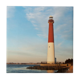 Barnegat Lighthouse, Long Beach Island, NJ Tile