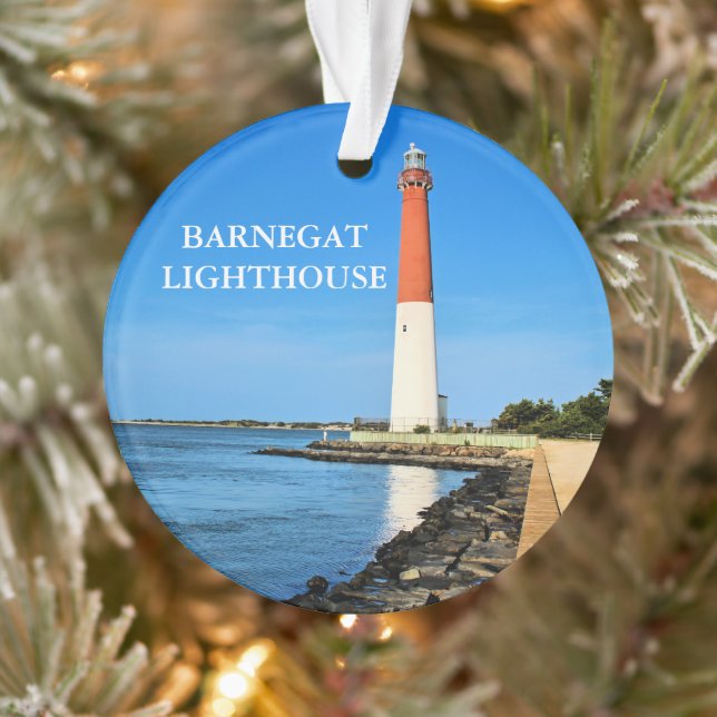 Barnegat Lighthouse, New Jersey Ornament (Tree)