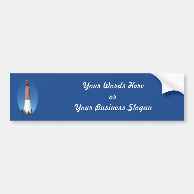 Barnegat Lighthouse: Old Barney Bumper Sticker (Front)