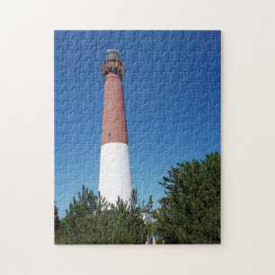 Barnegat Lighthouse Old Barney Jigsaw Puzzle