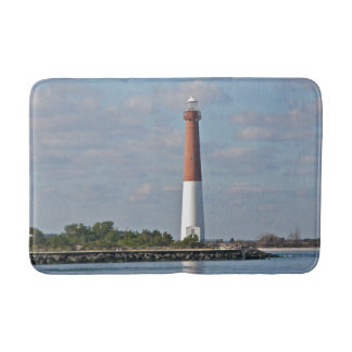 Barnegat Lighthouse - Old Barney - New Jersey Bath Mat