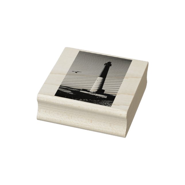Barnegat Lighthouse Rubber Stamp (Stamp)