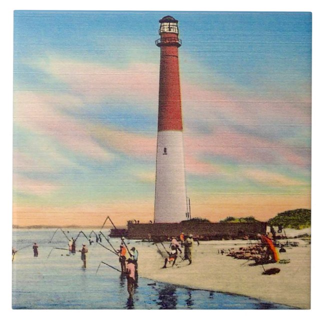 Barnegat Lighthouse Tile (Front)