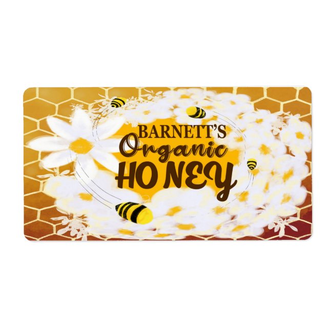 Barnett's Organic Honey - Jars de miel (Devant)