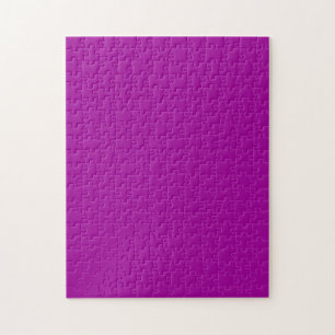 Barney purple (solid colour) jigsaw puzzle