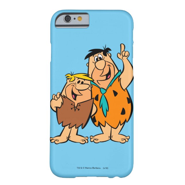 Barney Rubble and Fred Flintstone Case-Mate iPhone Case (Back)