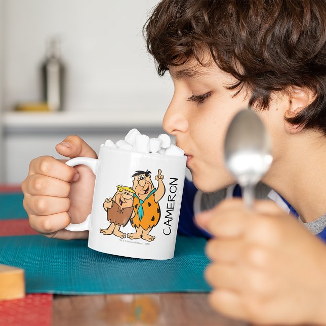 Barney Rubble and Fred Flintstone Coffee Mug (Creator Uploaded)