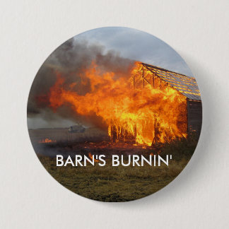 Barn's Burnin' Button