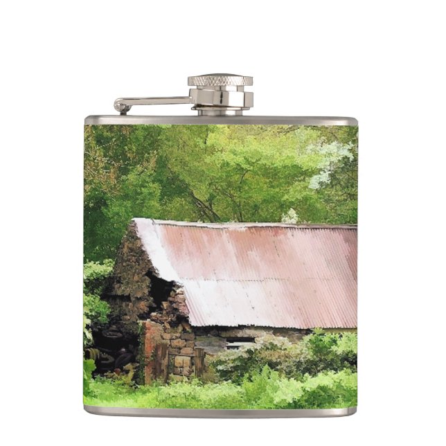 BARNS HIP FLASK (Front)
