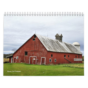 Barns In Vermont Calendar