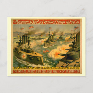 Barnum & Bailey Circus Poster Postcard
