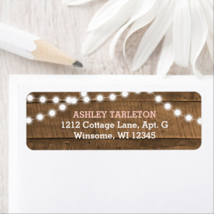 Barnwood allume le rose