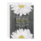 Barnwood and Daisy Wedding Invitation