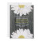 Barnwood and Daisy Wedding Invitation