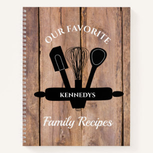 Barnwood Favourite Family Recipes Cookbook Notebook