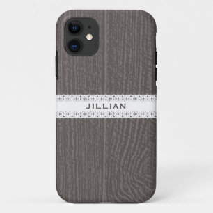 Barnwood & Lace Inspired iPhone 5 Case