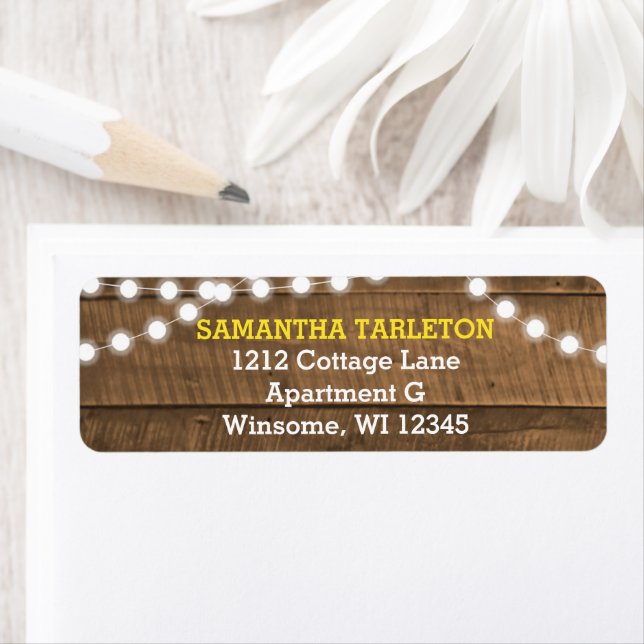 Barnwood Lights Gold Adresse (En situation)