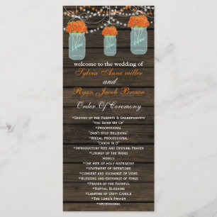 Barnwood mâchoires, programmes de fleurs oranges