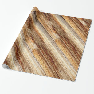 Barnwood Print Wrapping Paper