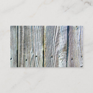 Barnwood wood grain tree bark rustic distressed business card