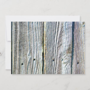 Barnwood wood grain tree bark rustic distressed holiday card