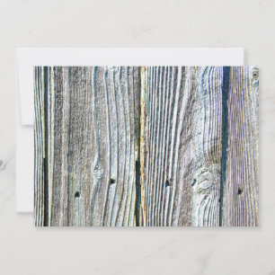 Barnwood wood grain tree bark rustic distressed  invitation