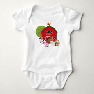 Barnyard baby jersey bodysuit