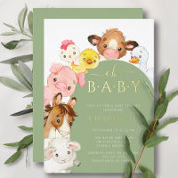 Barnyard Buddies Baby Shower