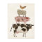 Barnyard Buds - Cow, Pig, Sheep, and Hen