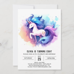 Barnyard Editable Horse Birthday Invitation