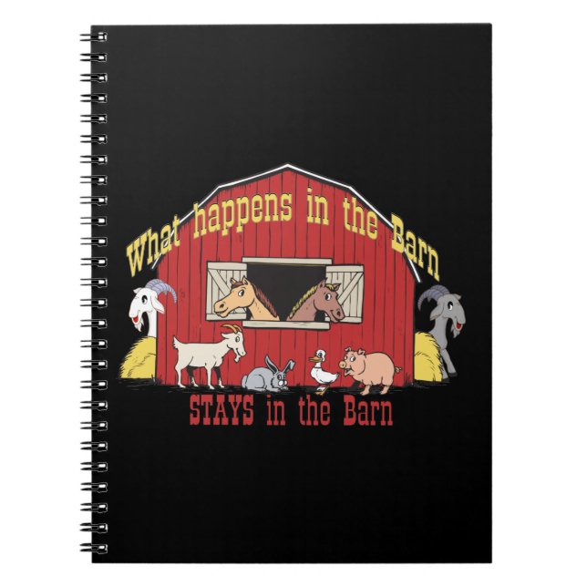 Barnyard Goat Notebook (Front)
