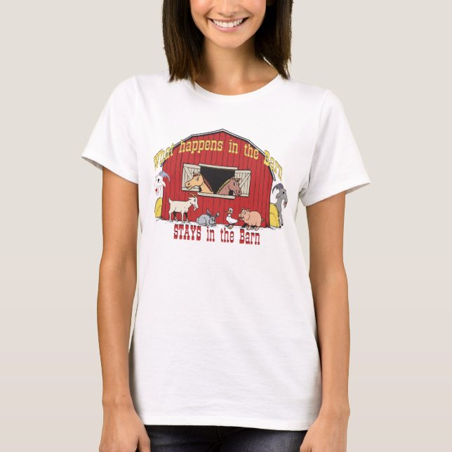 Barnyard Goat T-Shirt (Front)